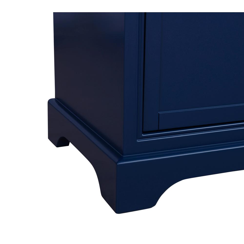 19 inch Single bathroom vanity in Blue. Picture 13