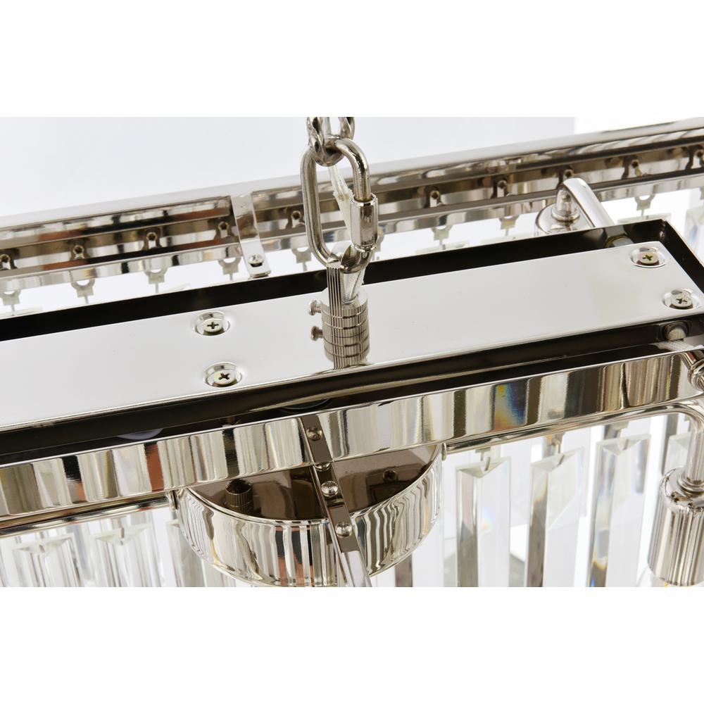 Sydney 12 light polished nickel Chandelier Clear Royal Cut Crystal. Picture 4