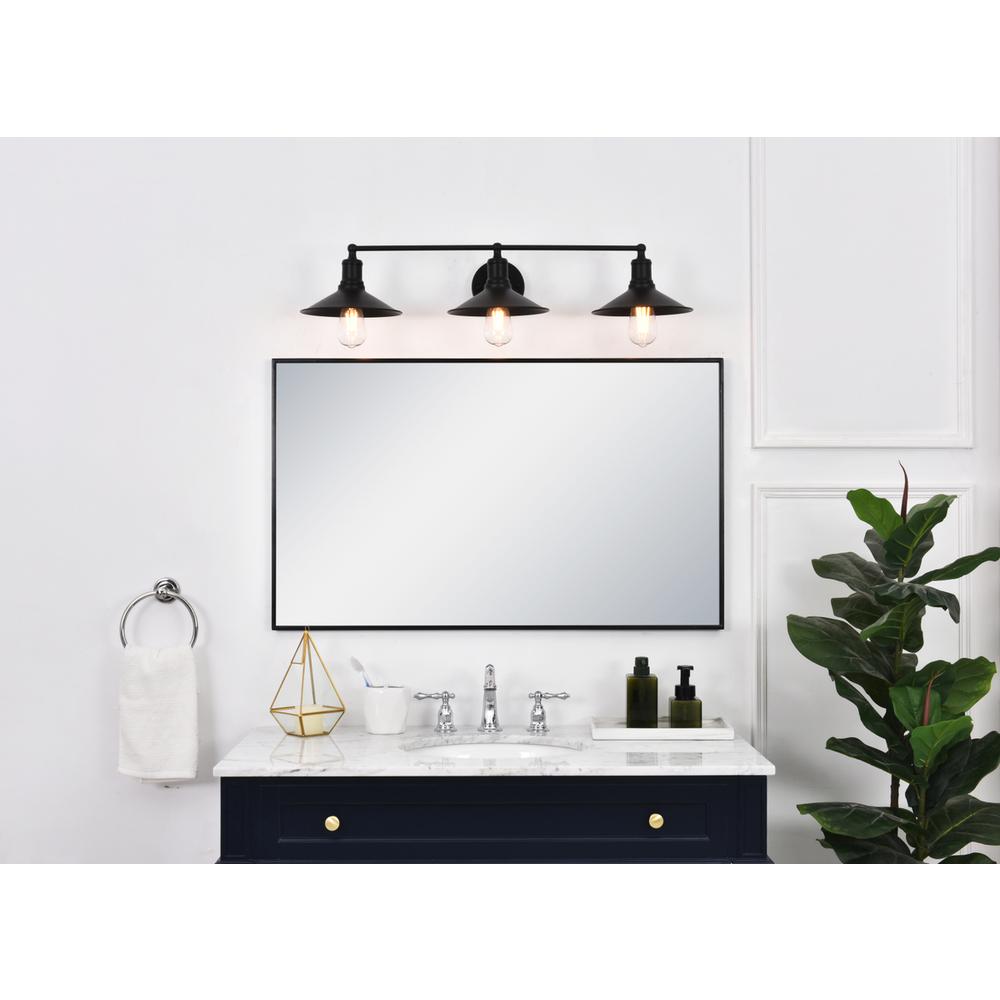 Etude 3 light black Wall Sconce. Picture 11