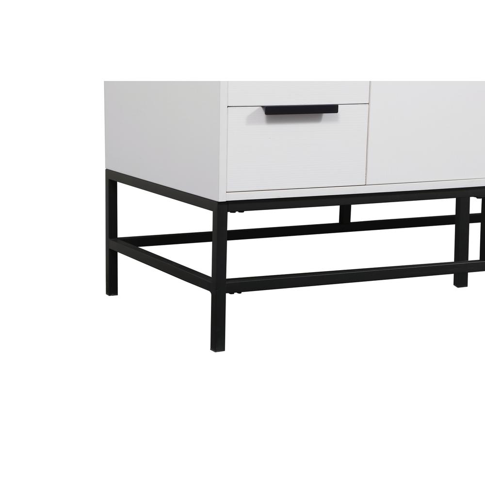 48 inch Single bathroom vanity in white. Picture 13