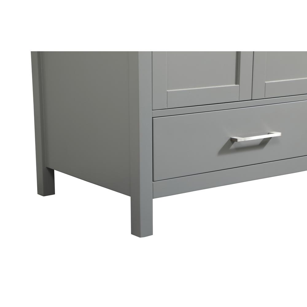 30 inch Single bathroom vanity in grey. Picture 13