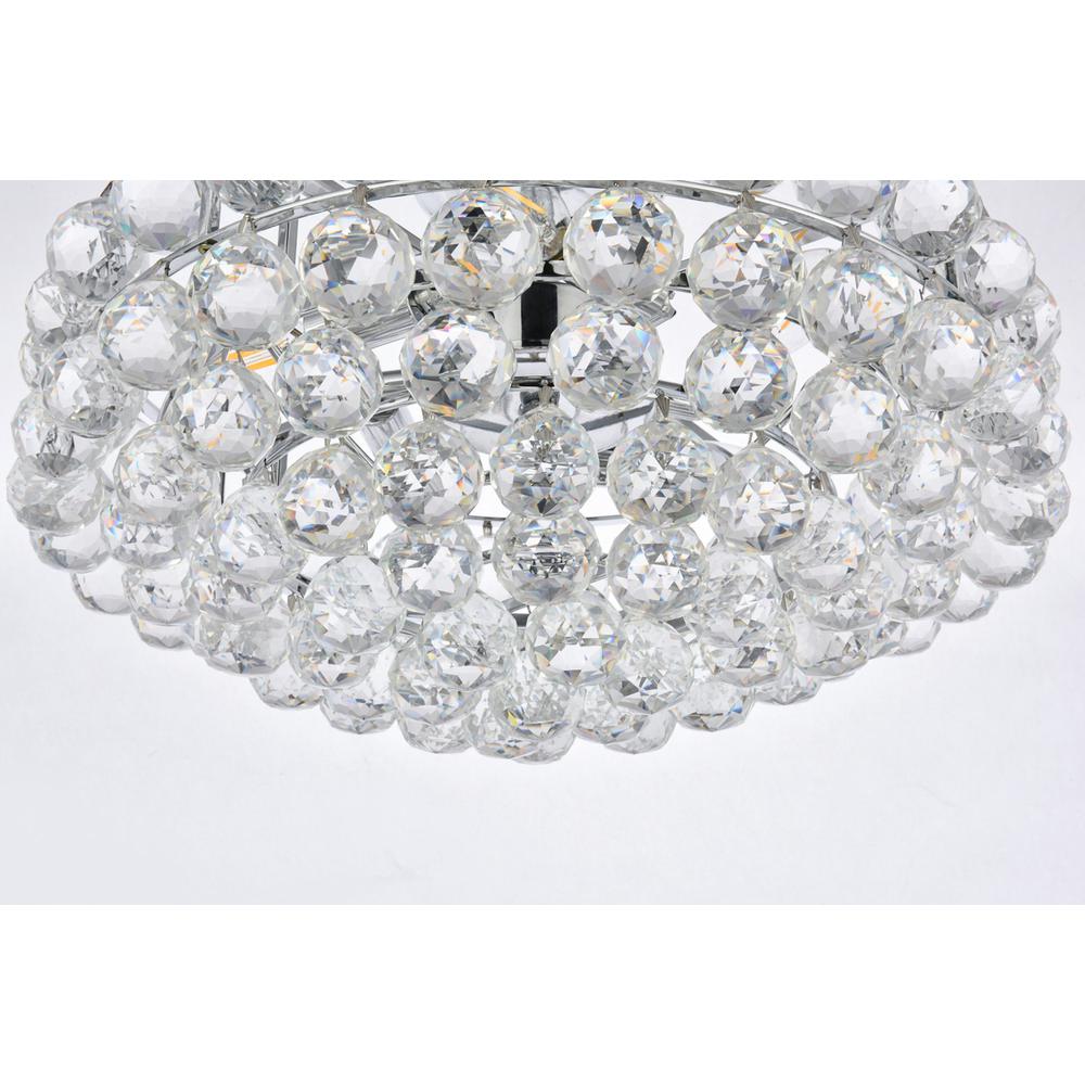Savannah 18 inch flush mount in chrome. Picture 3
