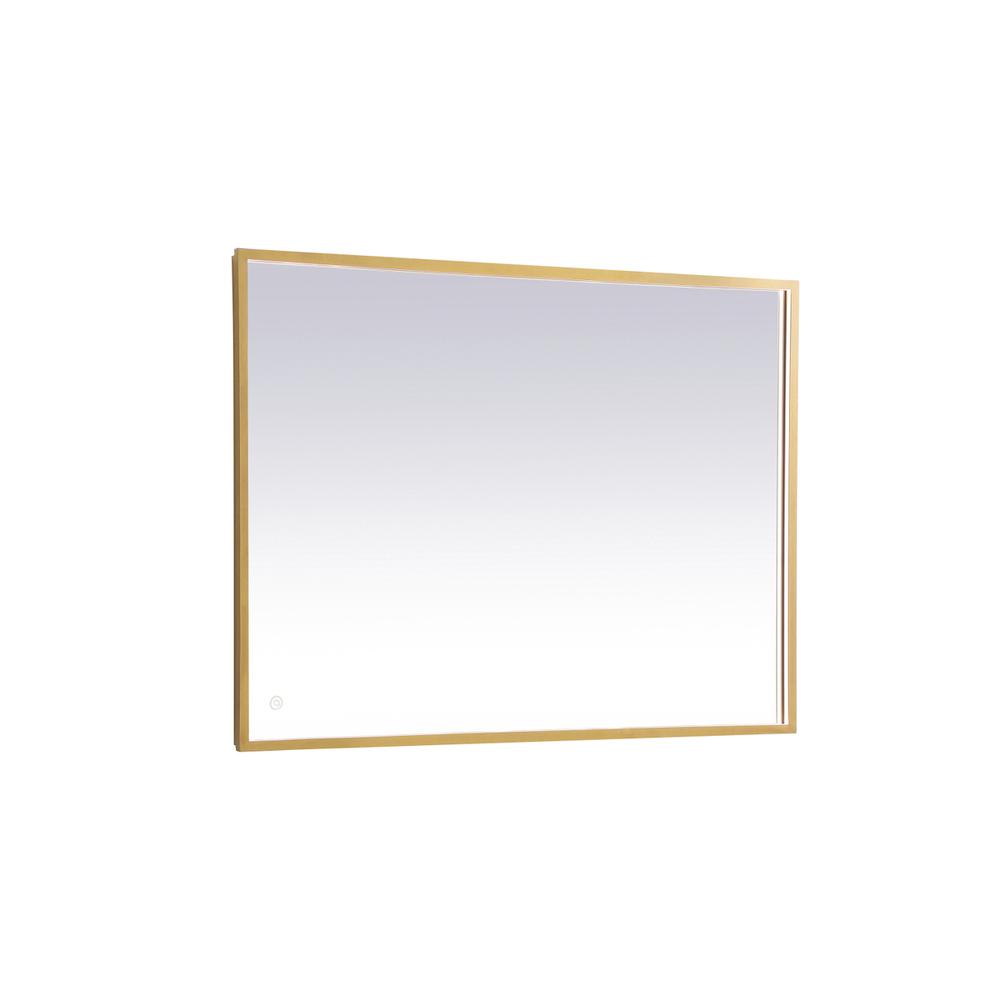 Pier 30x40 inch LED mirror with adjustable color temperature. Picture 1