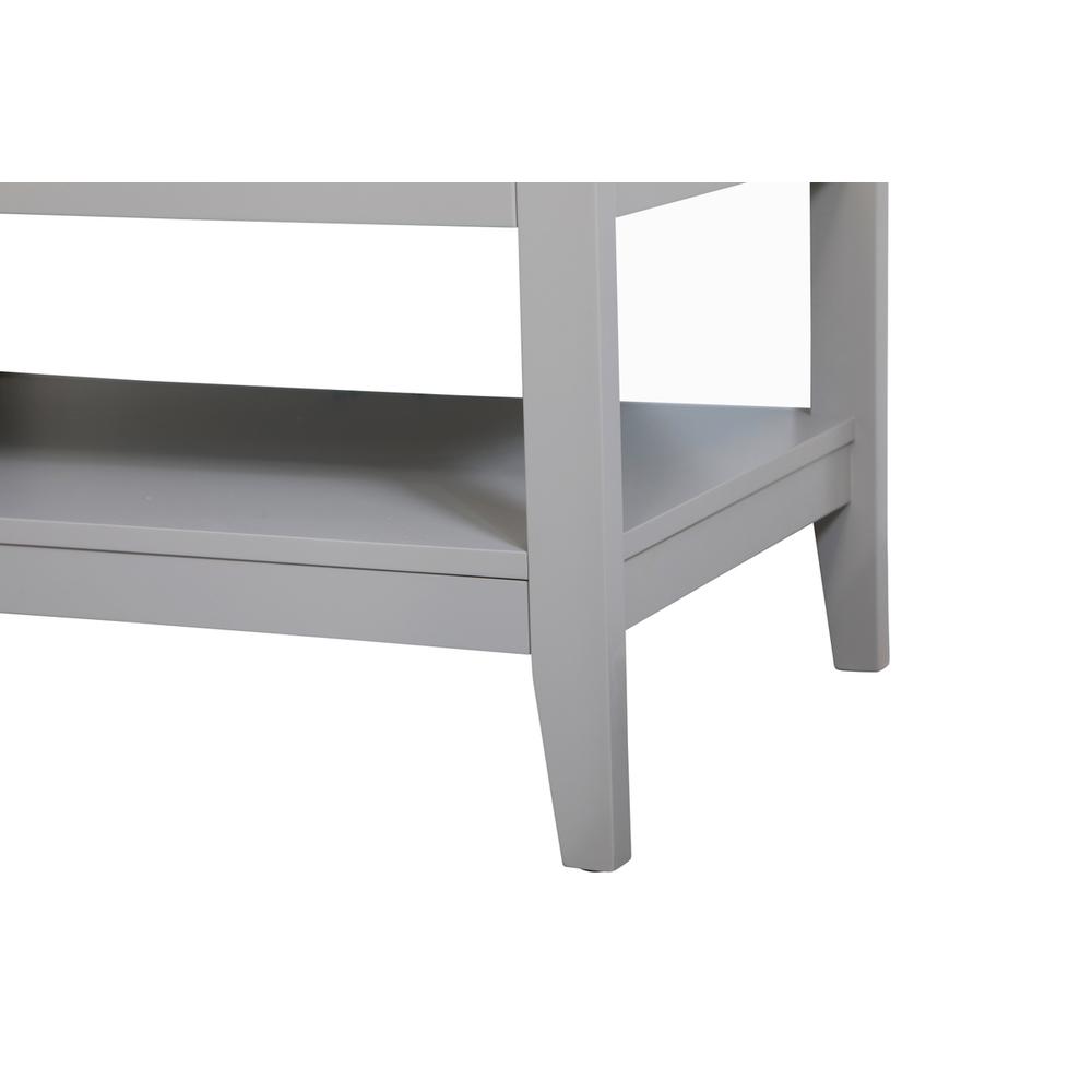 30 inch Single Bathroom Vanity in Grey. Picture 12