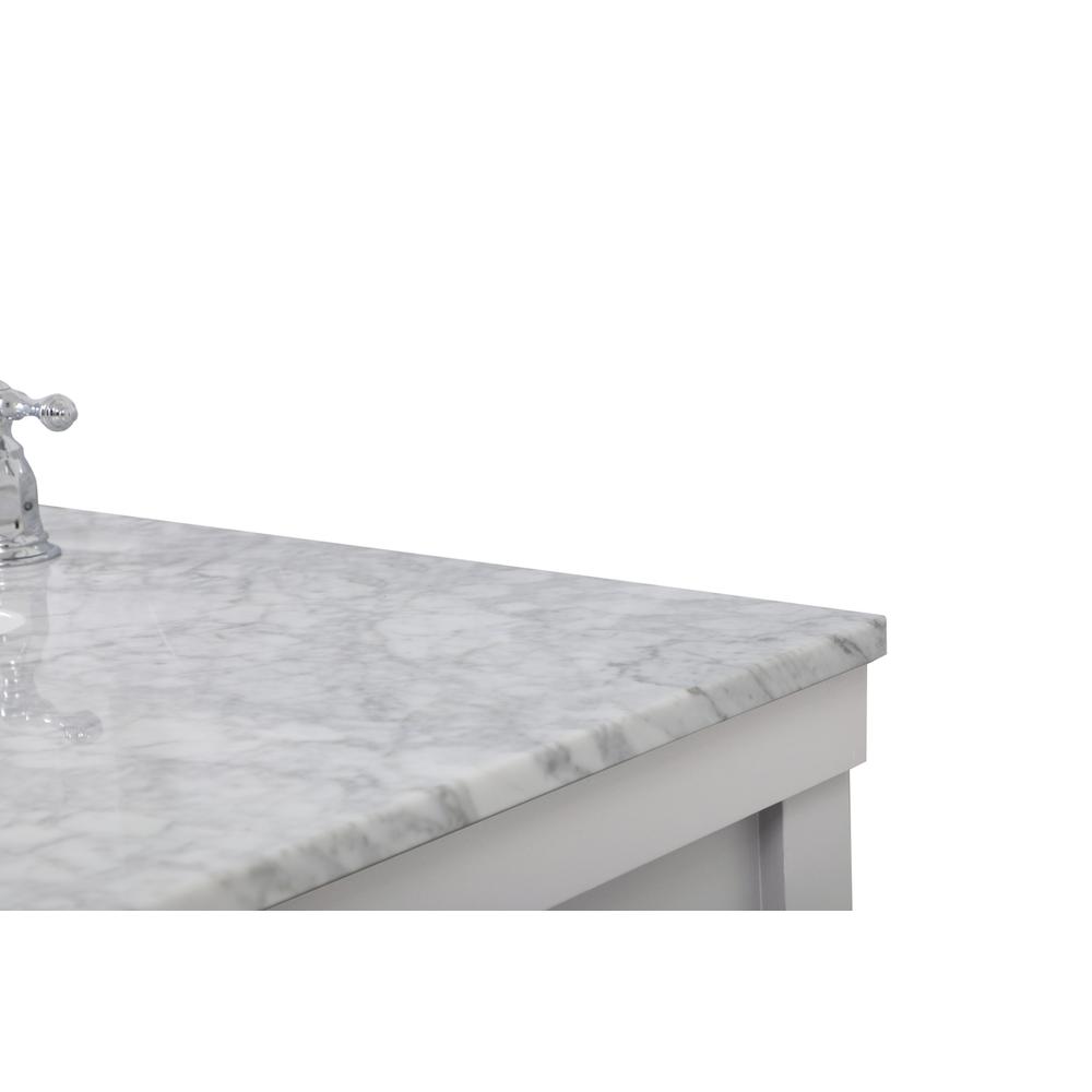 42 inch Single bathroom vanity in grey. Picture 11
