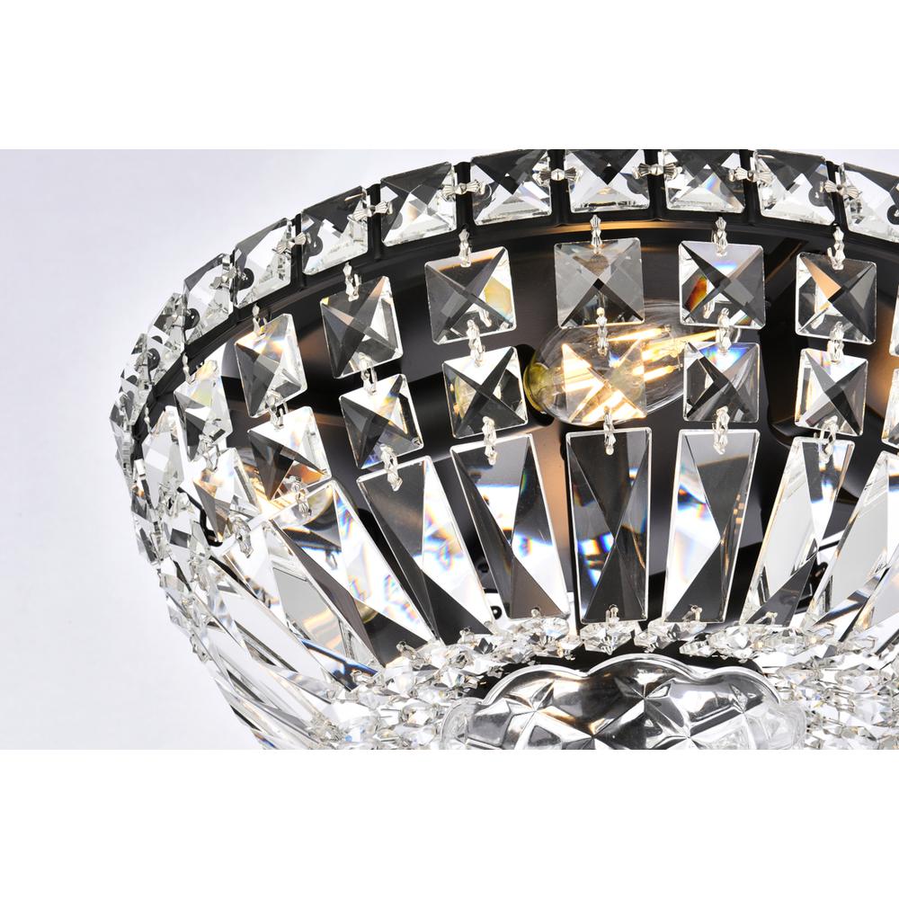 Tranquil 12 inch black flush mount. Picture 4