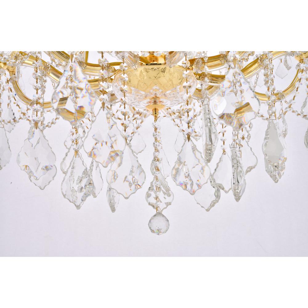Maria Theresa 36 light Gold Chandelier Clear Royal Cut Crystal. Picture 3