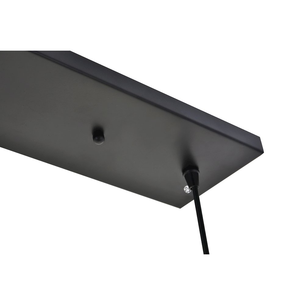 Waltz 5 Light Black Pendant. Picture 10