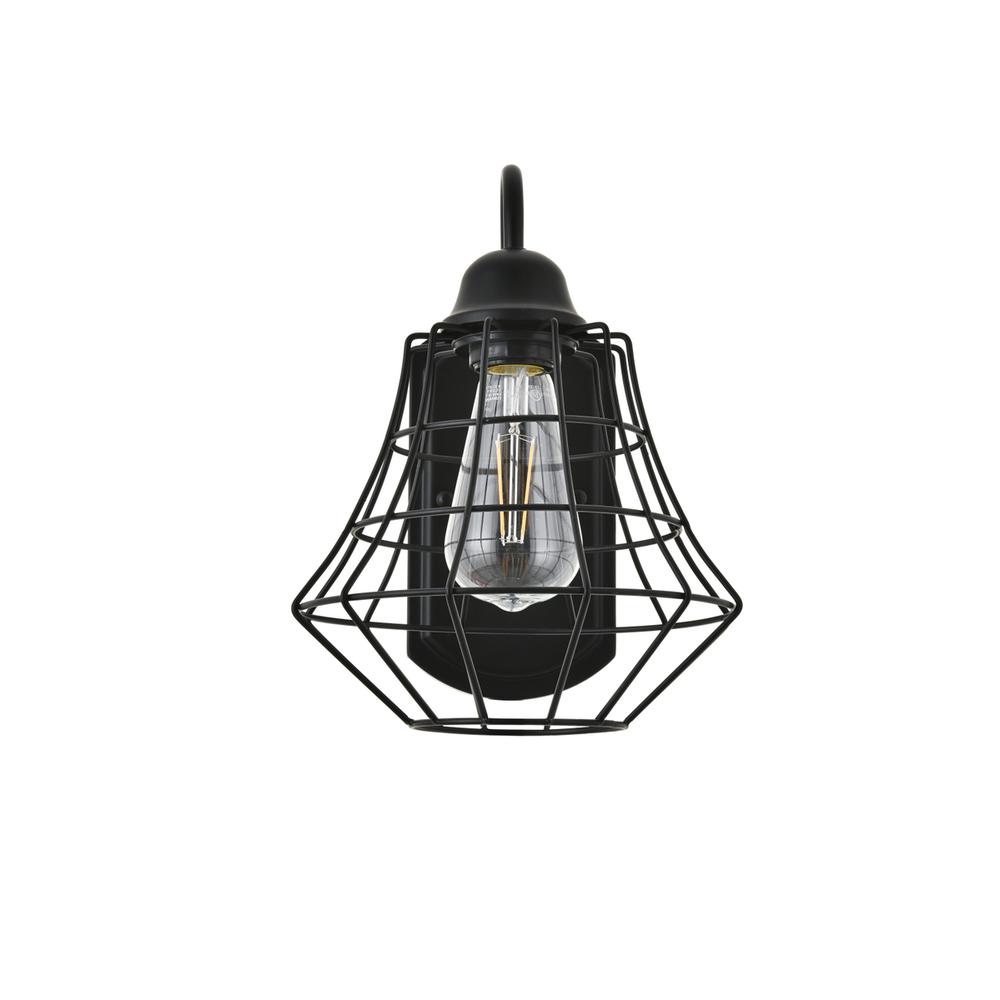 Candor 1 light black Wall Sconce. Picture 7