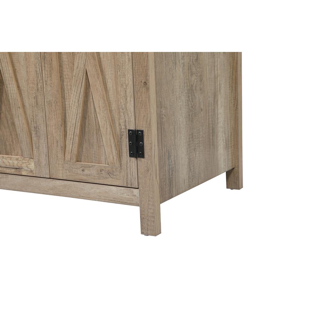 24 inch Single bathroom vanity in natural oak. Picture 13