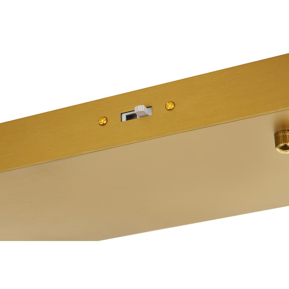 Noemi 54 inch Adjustable LED Pendant in Satin Gold. Picture 7