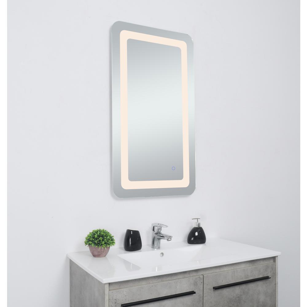 Genesis 20in x 36in soft edge LED mirror. Picture 3