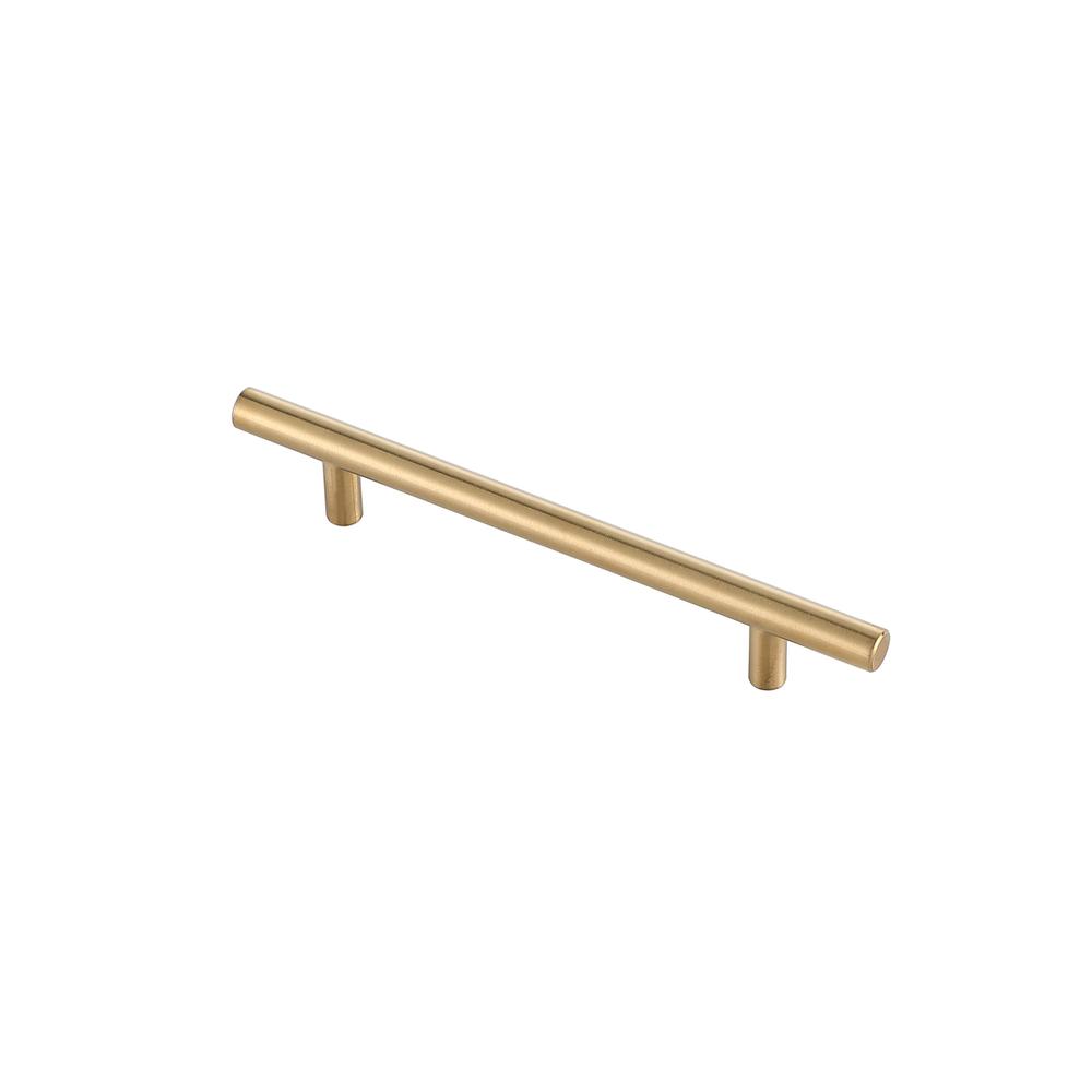 Quinn 5" Center to Center Brass Bar Pull Multipack (set of 10). Picture 3