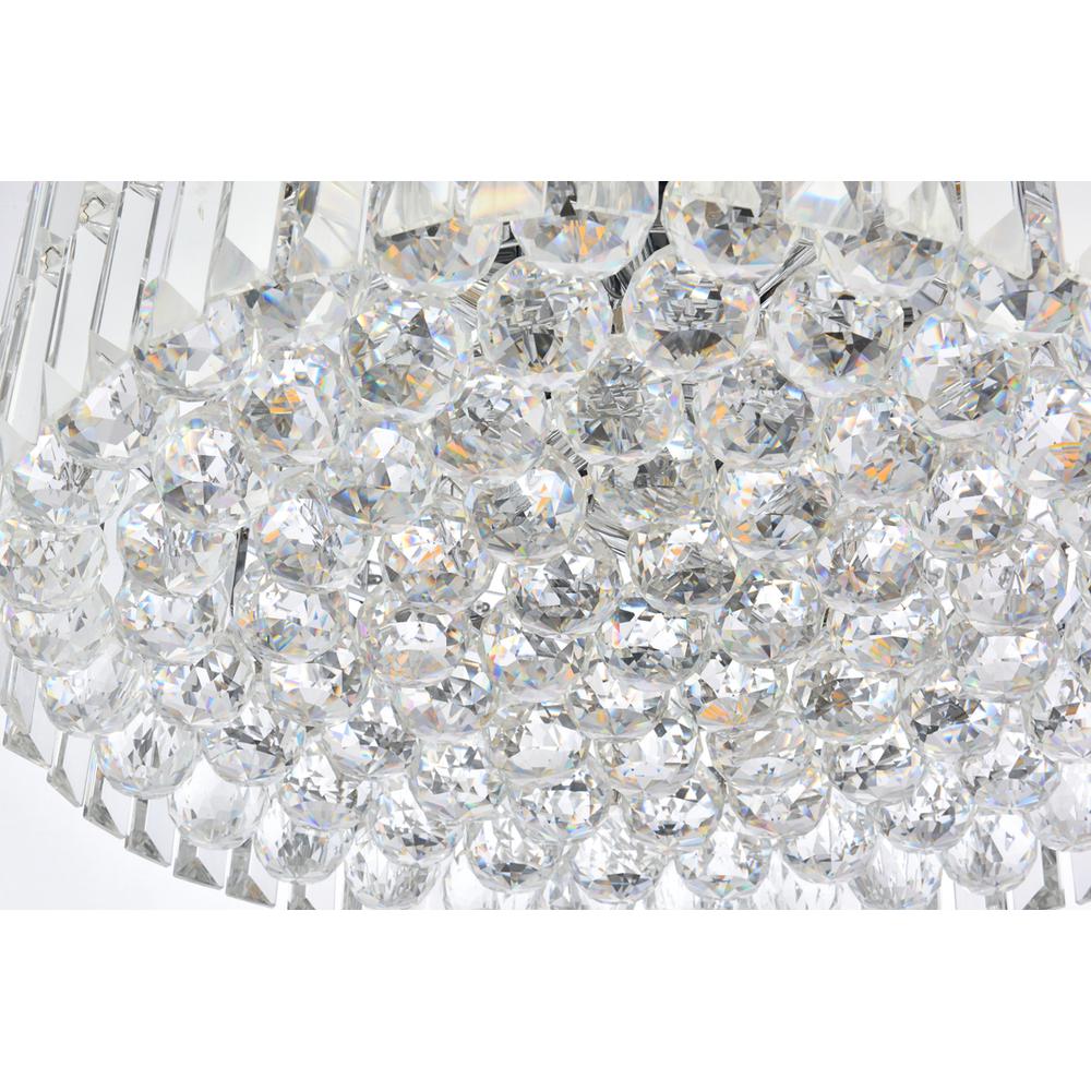 Maxime 12 light Chrome Chandelier Clear Royal Cut Crystal. Picture 3