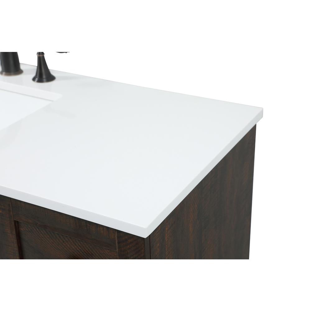 36 inch Single bathroom vanity in expresso. Picture 11
