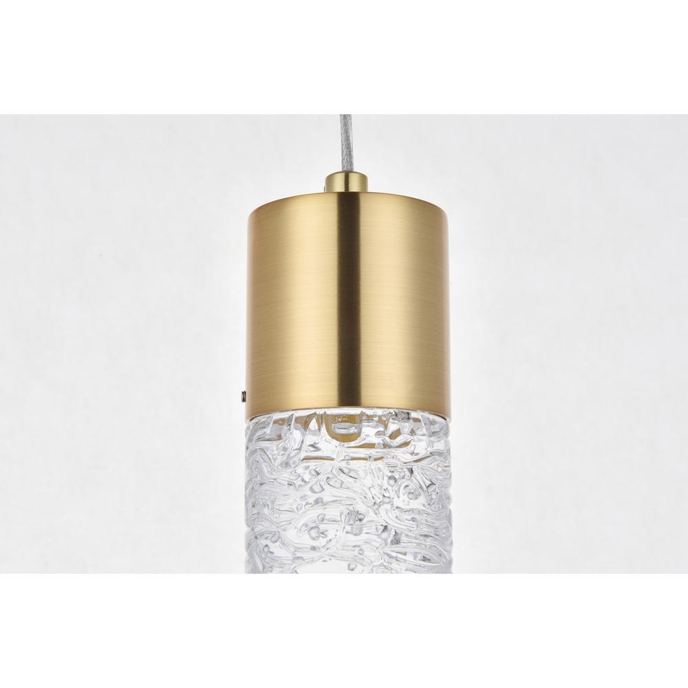Constellation 1 light Gold LED Pendant. Picture 12
