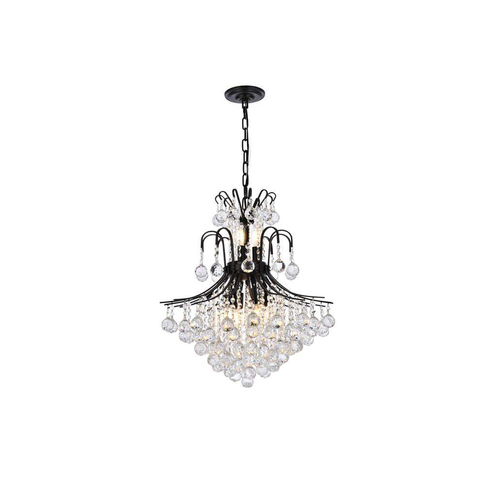 Toureg 22 inch black chandelier. Picture 1