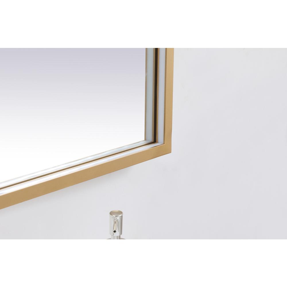 Pier 42x60 inch LED mirror with adjustable color temperature. Picture 6