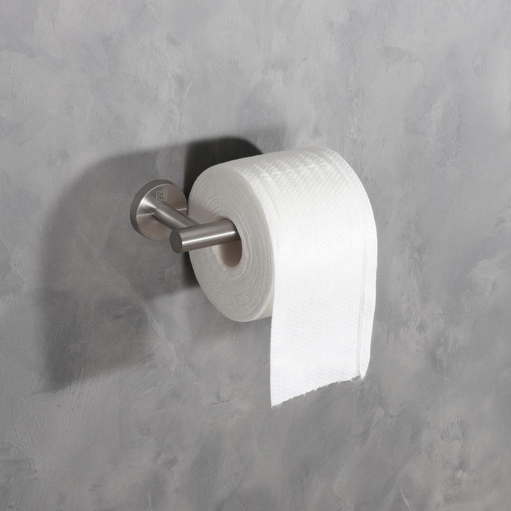 Alma 3-Piece Bathroom Hardware Set in Brushed Nickel. Picture 7