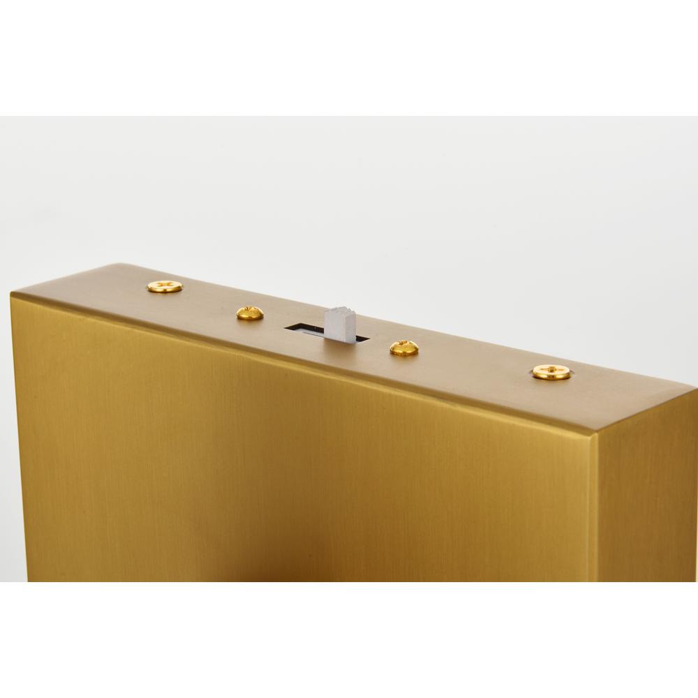 Noemi 6 inch Adjustable LED Wall Sconce in Satin Gold. Picture 7