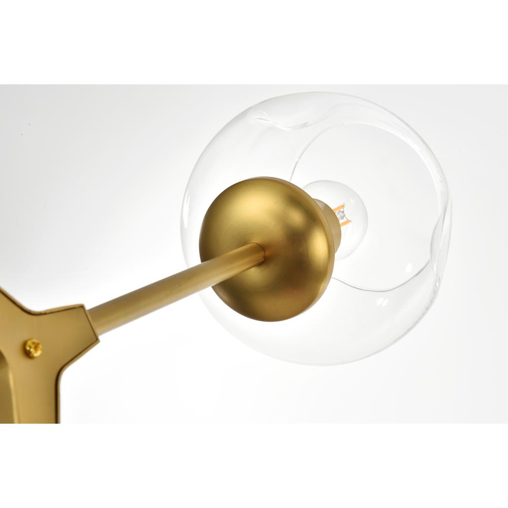 Cavoli 61 inch Chandelier in Brass. Picture 5