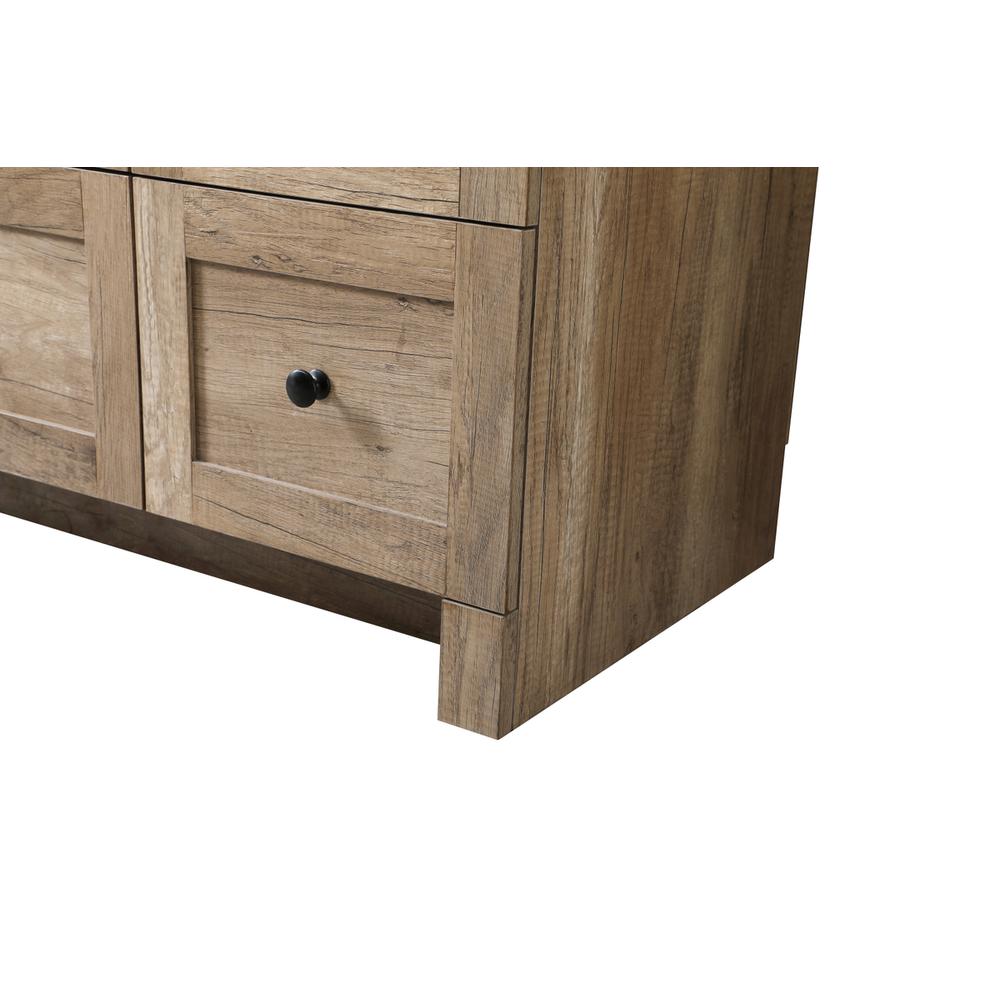 54 Inch SIngle Bathroom Vanity In Natural Oak. Picture 13