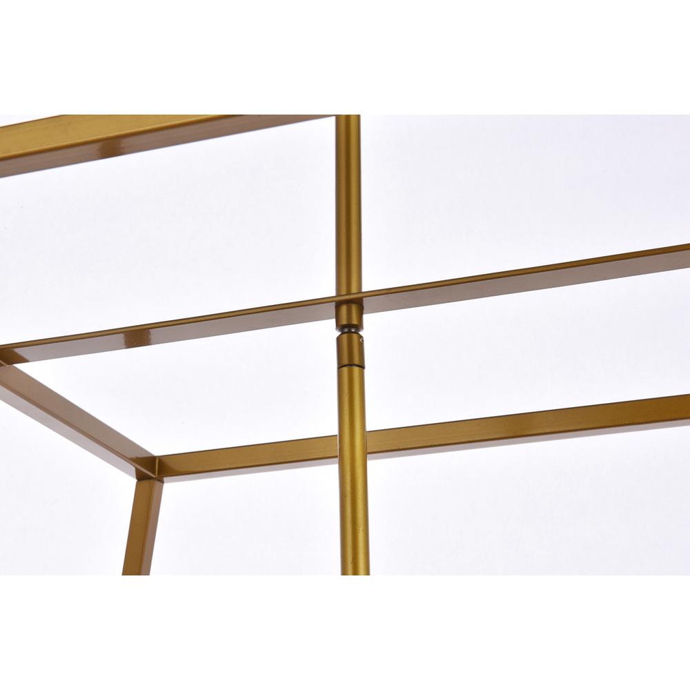 Declan 24 inch pendant in brass. Picture 5