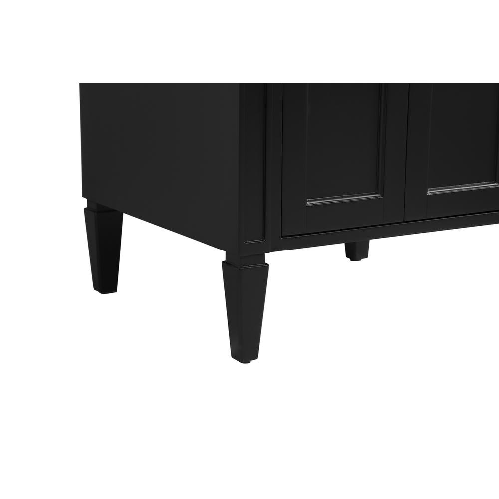 24 inch Single bathroom vanity in Black. Picture 13