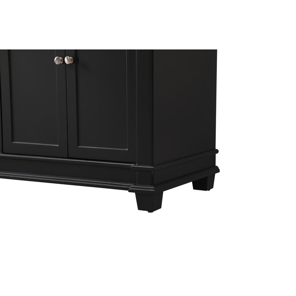 72 inch double bathroom vanity set in black. Picture 13