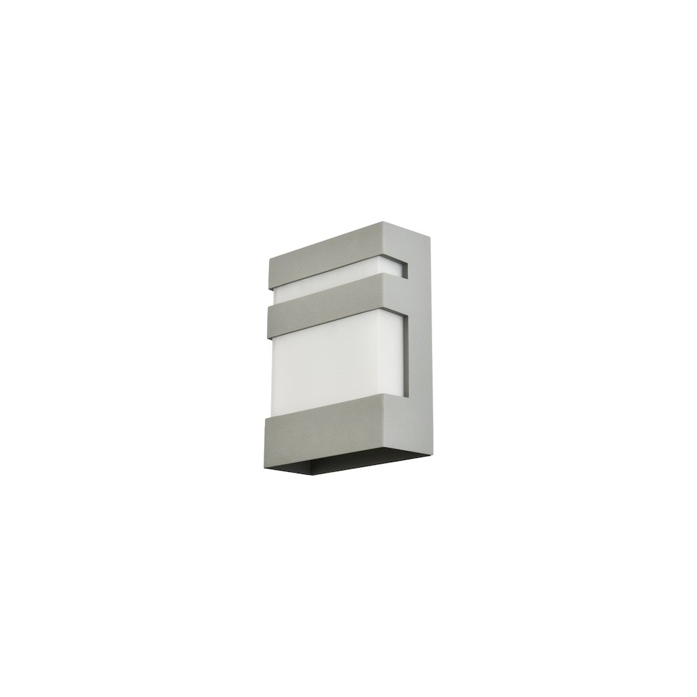Raine Integrated Led Wall Sconce In Silver. Picture 2