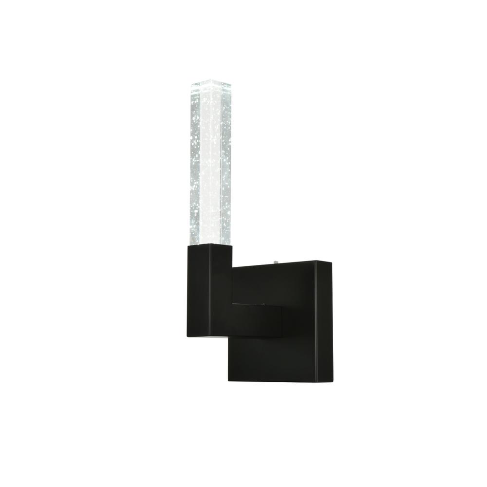 Noemi 6 inch Adjustable LED Wall Sconce in Black. Picture 4