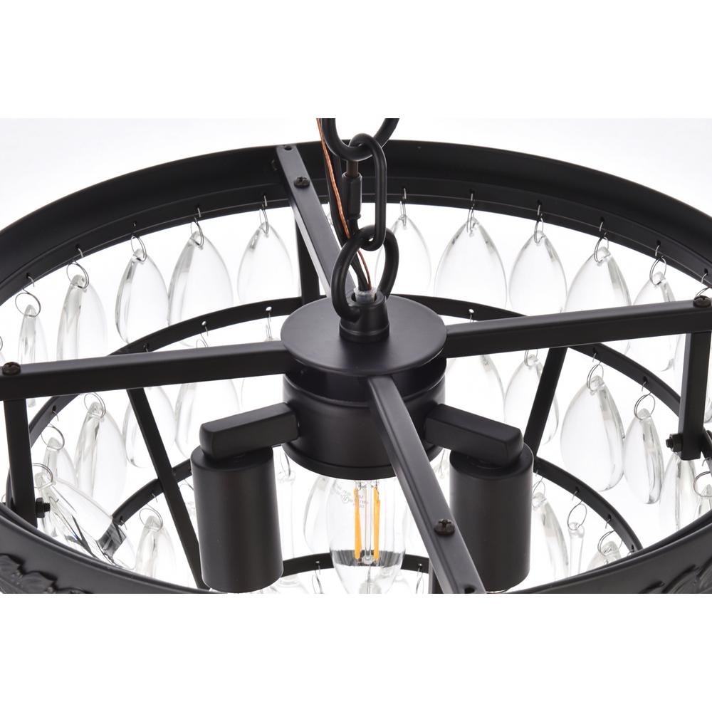 Nordic 3 lights black pendant. Picture 4