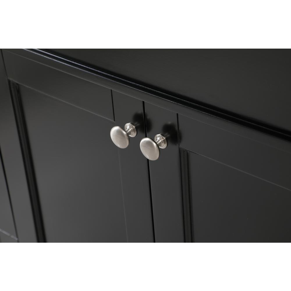 48 inch Single bathroom vanity in black. Picture 12