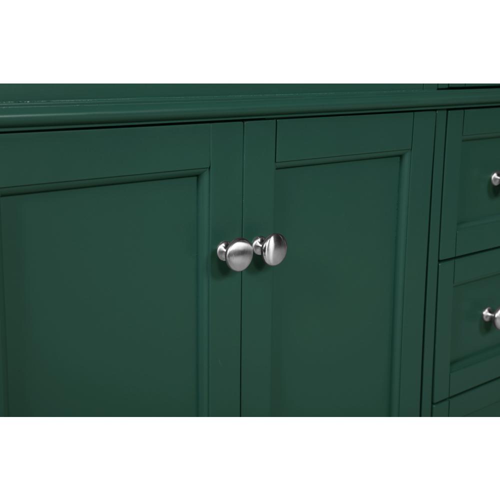48 inch Single bathroom vanity in green. Picture 12