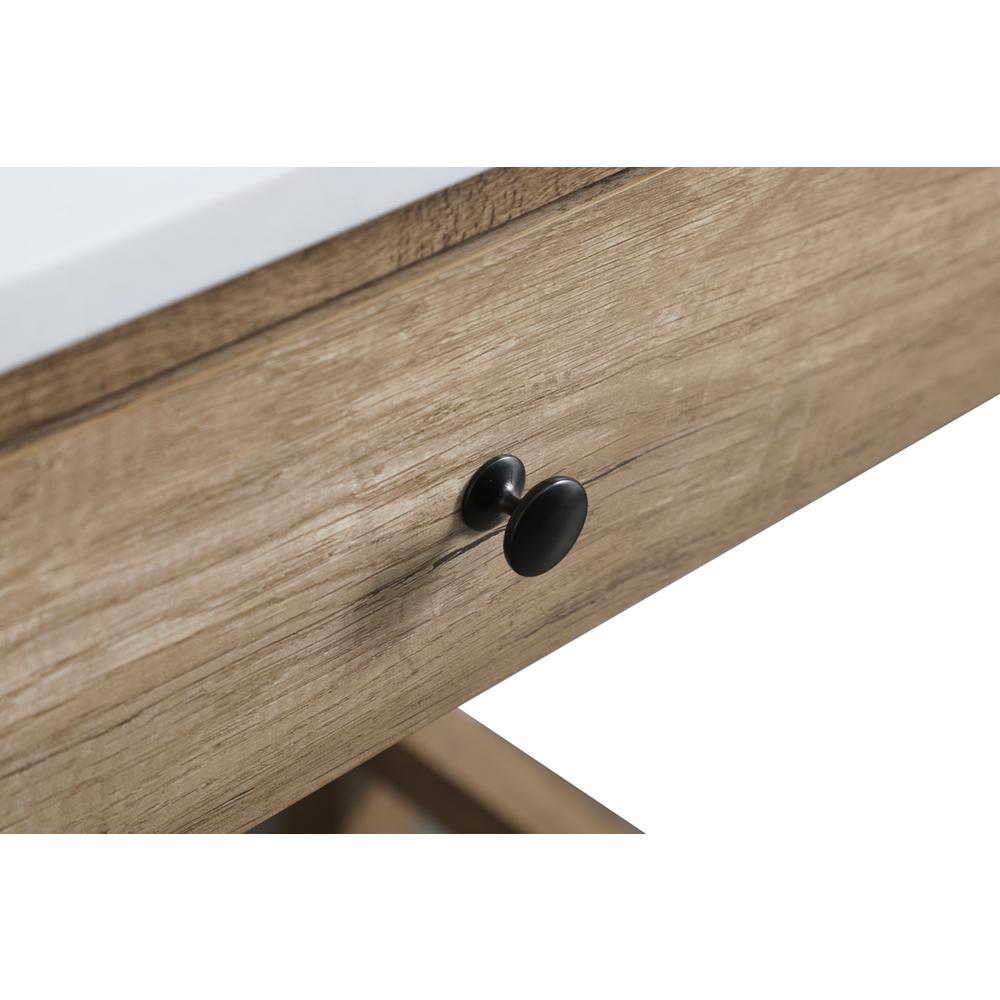 36 Inch ADA Compliant Bathroom Vanity In Natural Oak. Picture 12