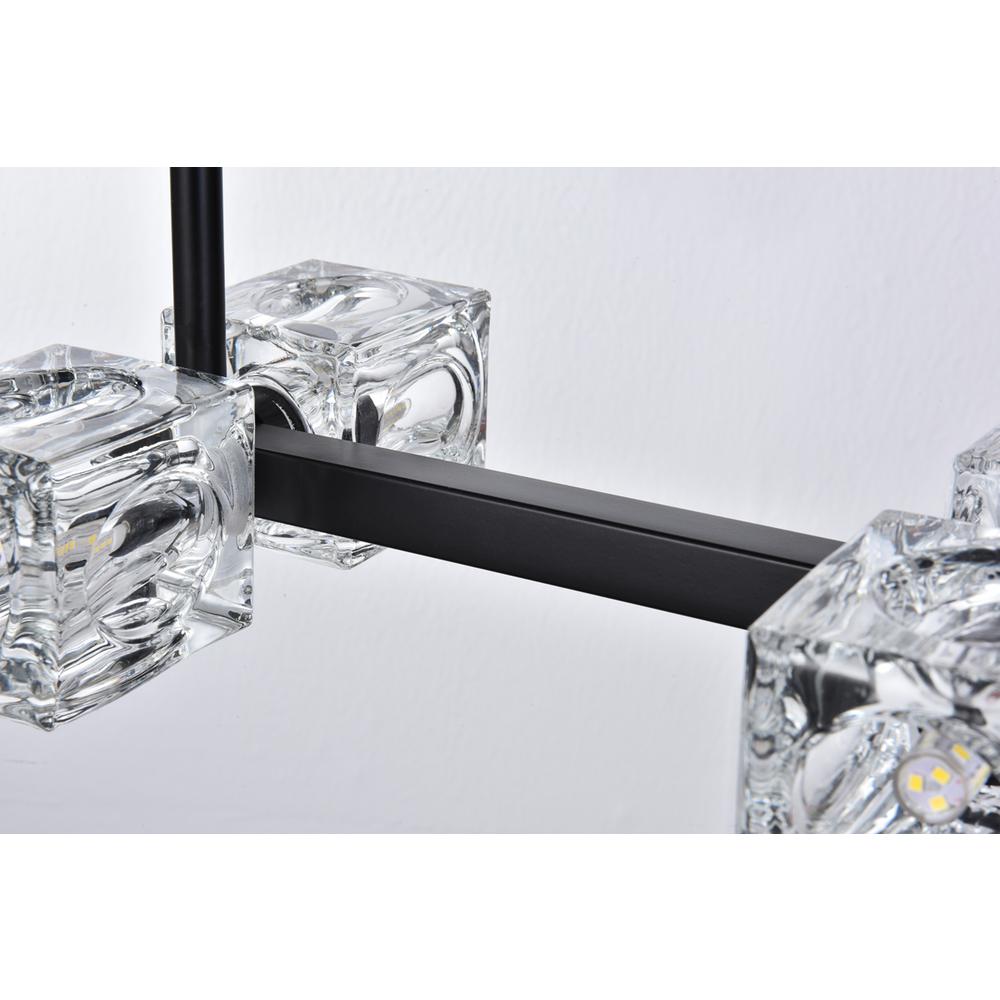 Lyra 30 inch Pendant Light in Black. Picture 4