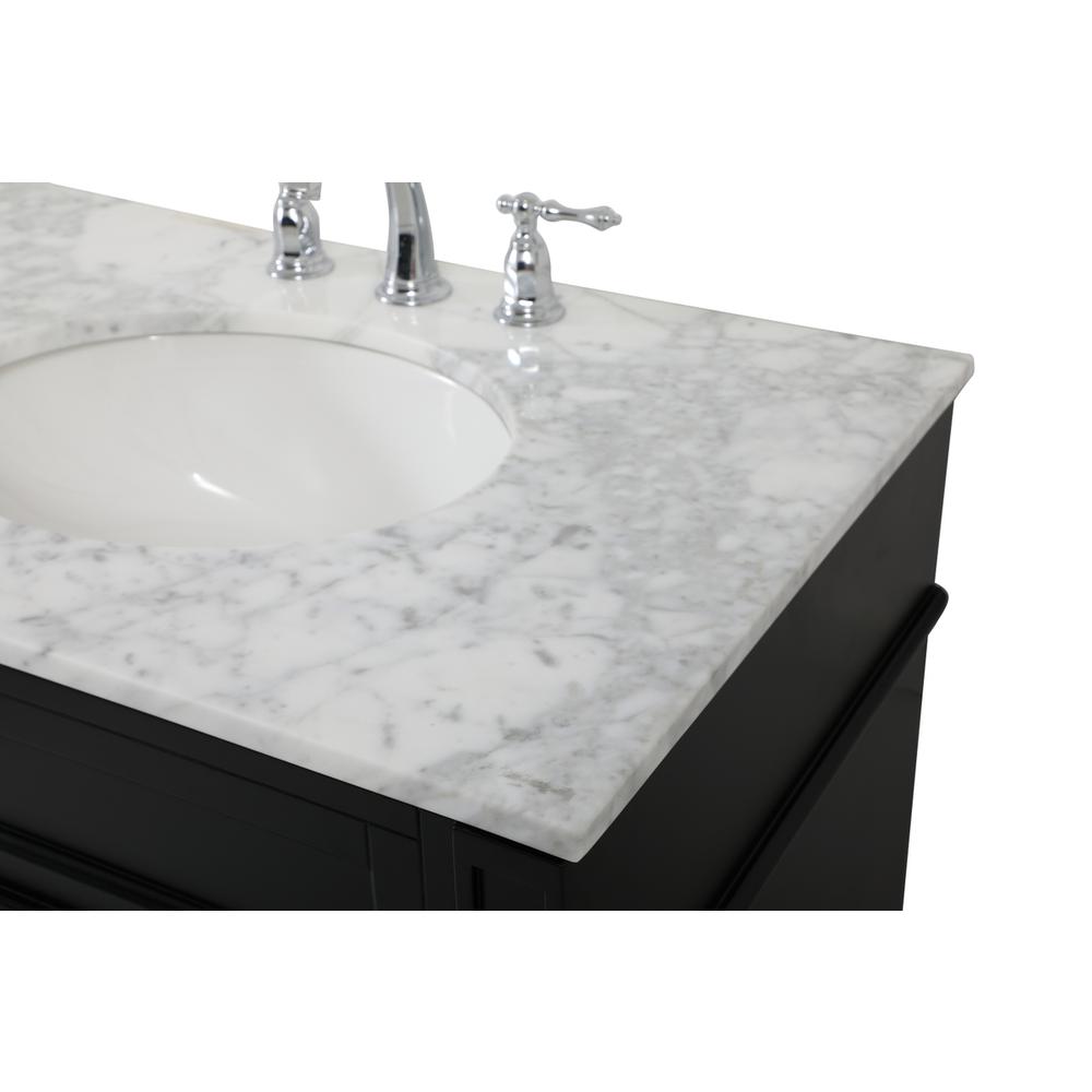 72 inch double bathroom vanity in black. Picture 11