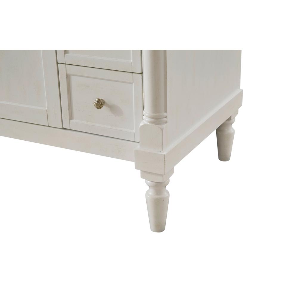 36 inch Single Bathroom vanity in Antique White. Picture 6