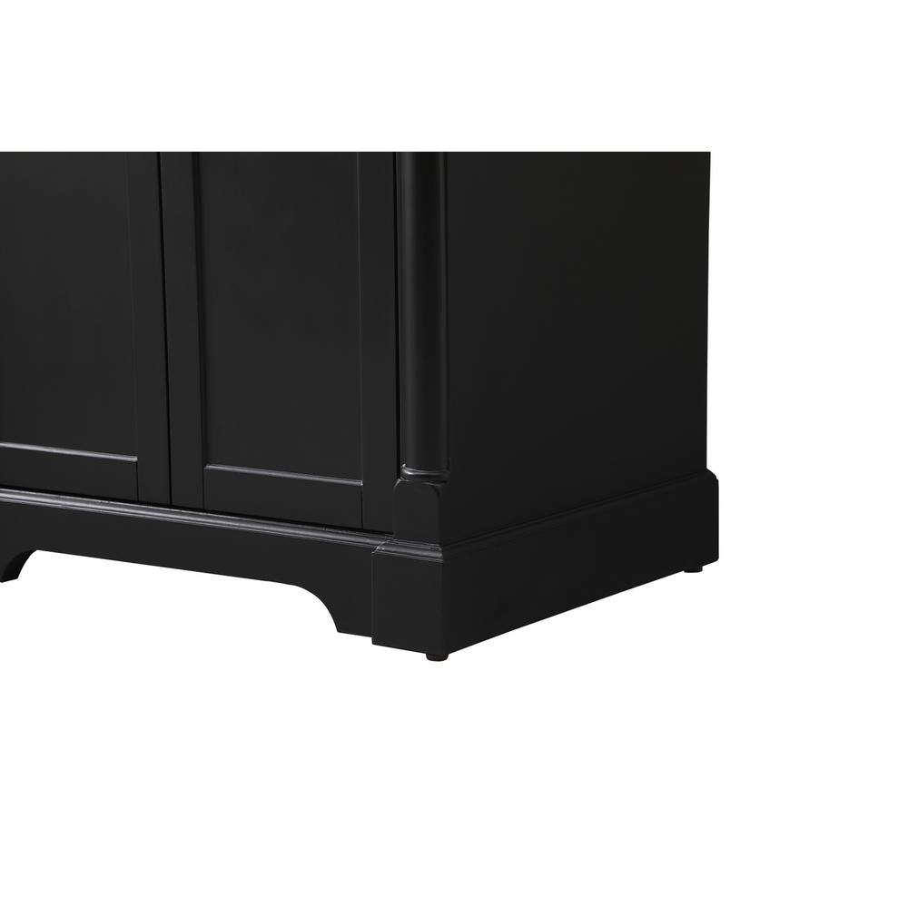 30 inch Single bathroom vanity set in black. Picture 13
