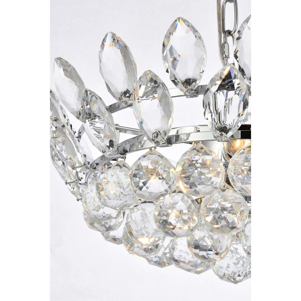 Emilia 14 inch pendant in chrome. Picture 4