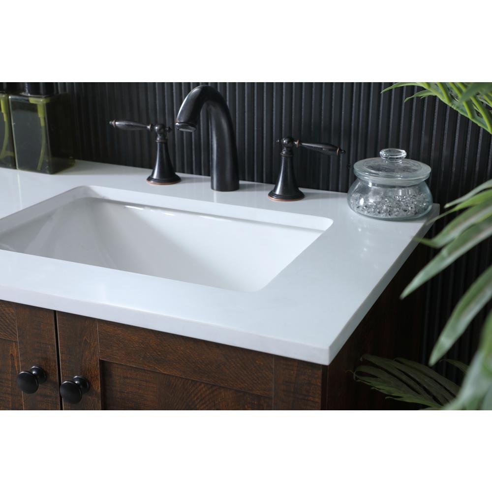 60 Inch Double Bathroom Vanity In Expresso. Picture 5