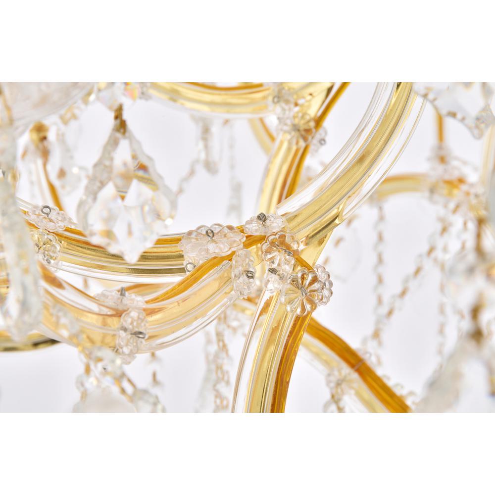 Maria Theresa 49 light Gold Chandelier Clear Royal Cut Crystal. Picture 5