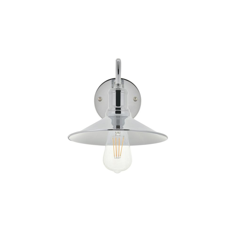 Etude 1 light chrome Wall Sconce. Picture 7