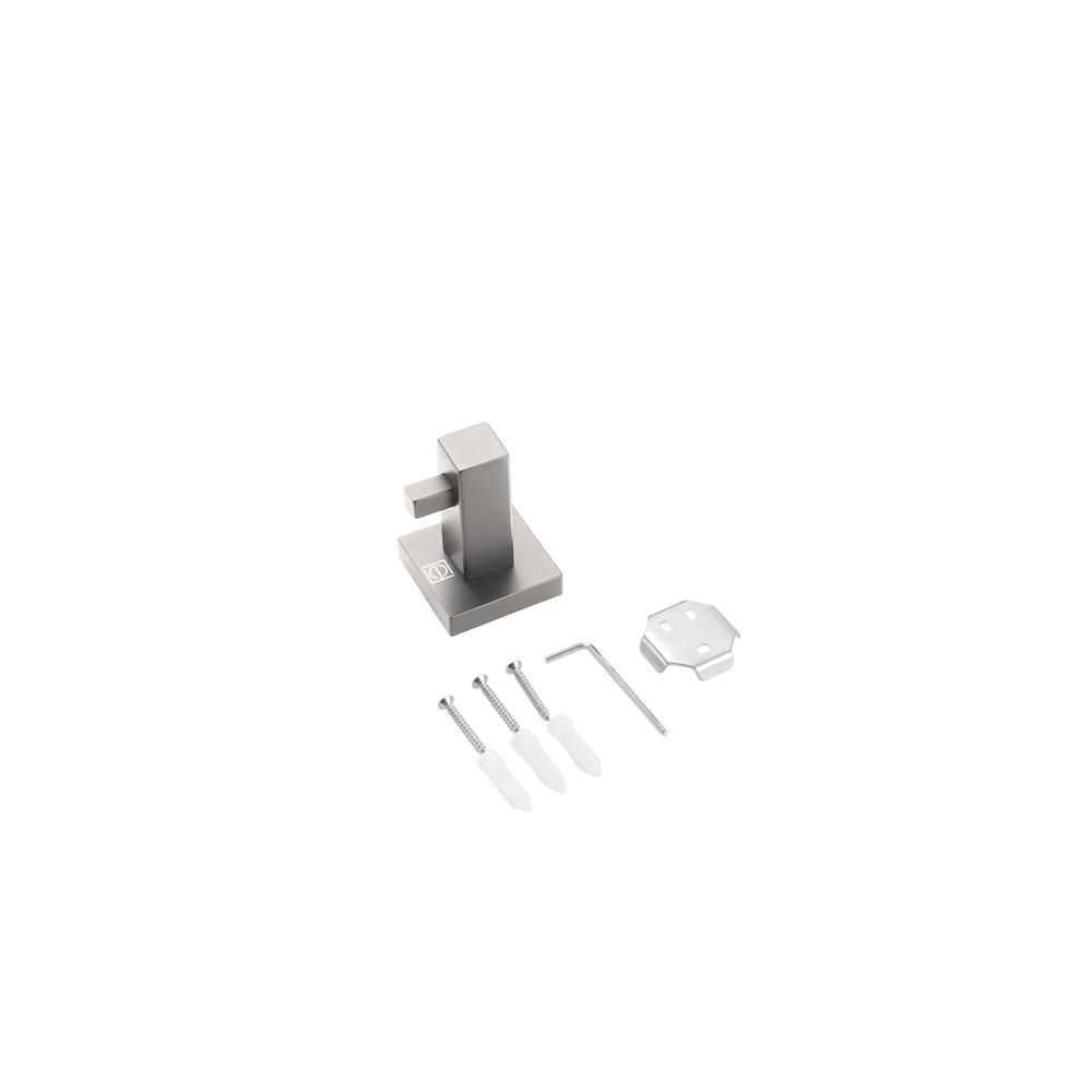 Isla 3-Piece Bathroom Hardware Set in Brushed Nickel. Picture 11