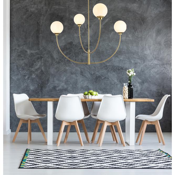 Nyomi 42 inch chandelier in Brass. Picture 8