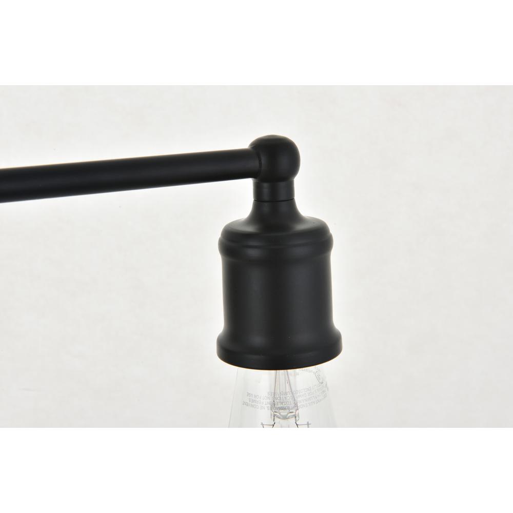 Serif 3 light black Wall Sconce. Picture 8