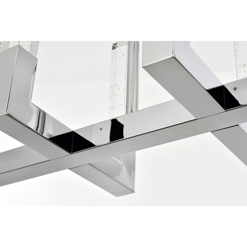 Noemi 54 inch Adjustable LED Pendant in Chrome. Picture 8