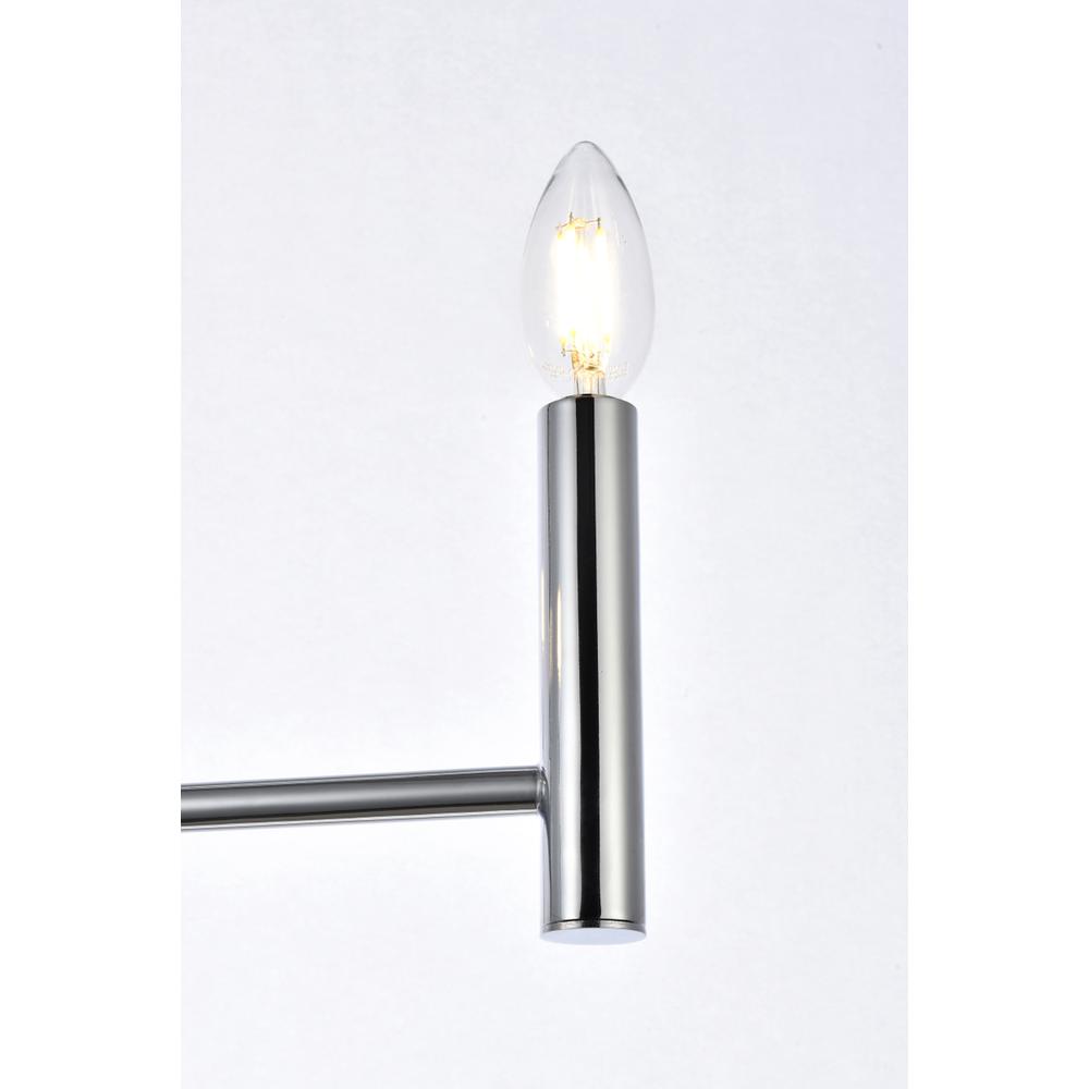 Carmella 3 lights pendant in chrome. Picture 4
