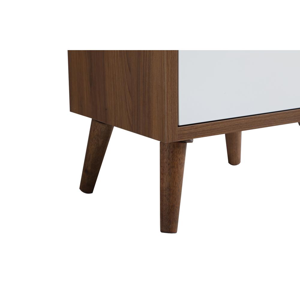 18 inch bathroom vanity in matte white. Picture 12