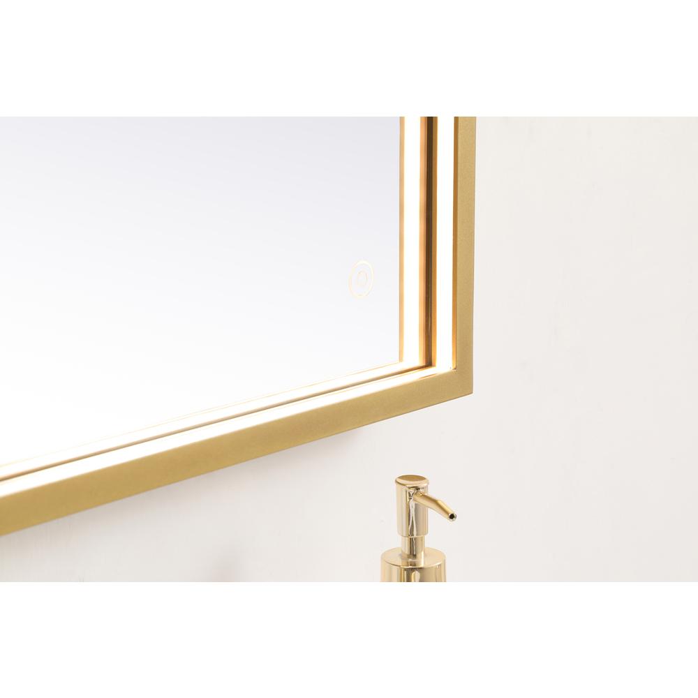 Pier 18x36 inch LED mirror with adjustable color temperature. Picture 6